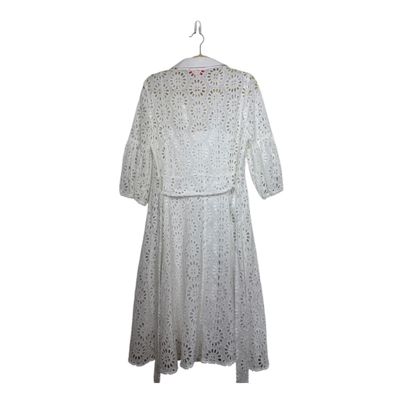 Lilly Pulitzer white lace long sleeve dress - Picture 2 of 2